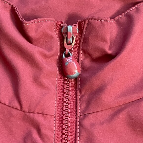 Vintage Adolfo Sport Embroidered Arabian 90s Elephant Orange Zip Jacket Women XL - Picture 8 of 8